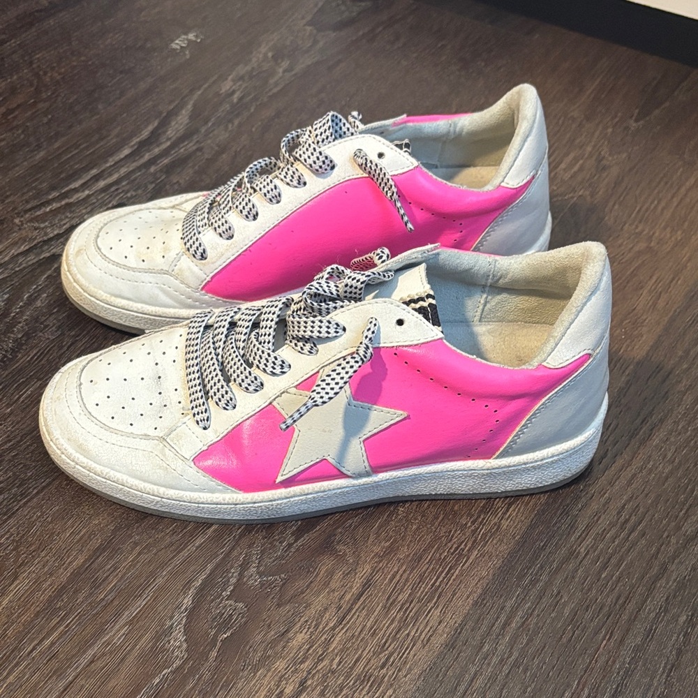 ShuShop Kids Sneakers in Pink and White